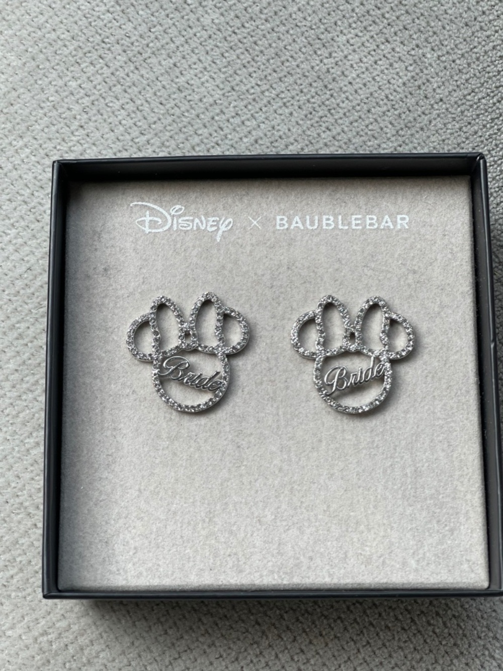 Disney Silver Earrings